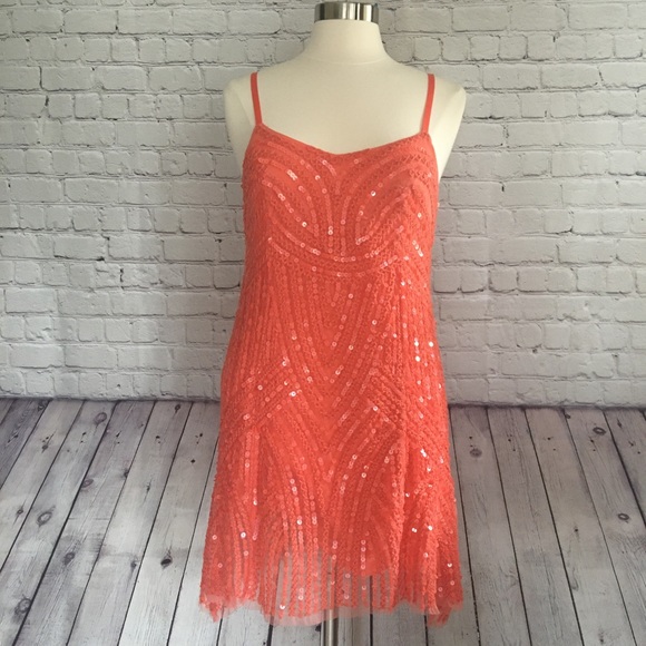 Urban Outfitters Dresses & Skirts - Urban Outfitters Embroidered Sequins Mini Dress S